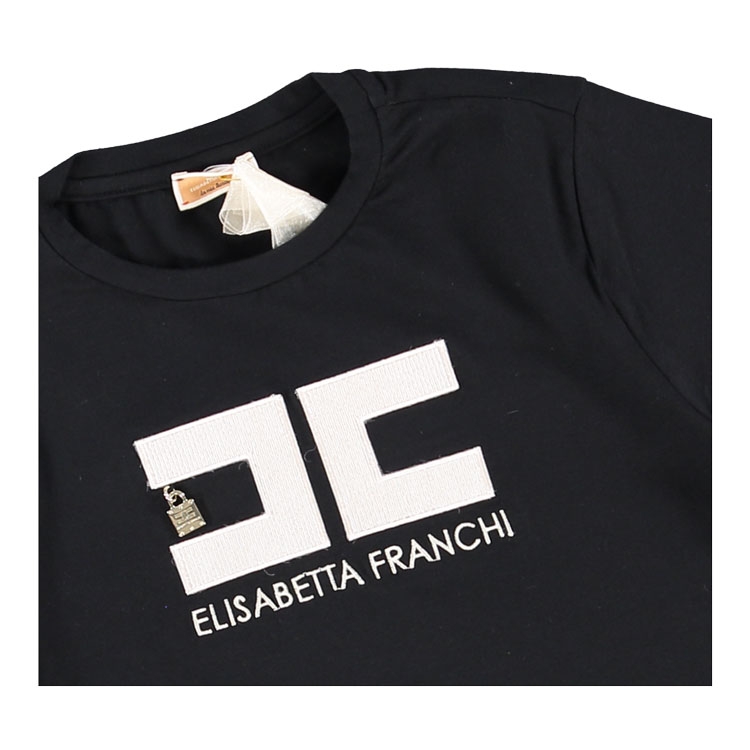 【★完売必至★】ELISABETTA FRANCHI ☆ Tシャツ T-SHIRT RAGAZZA ELISABETTA FRANCHI