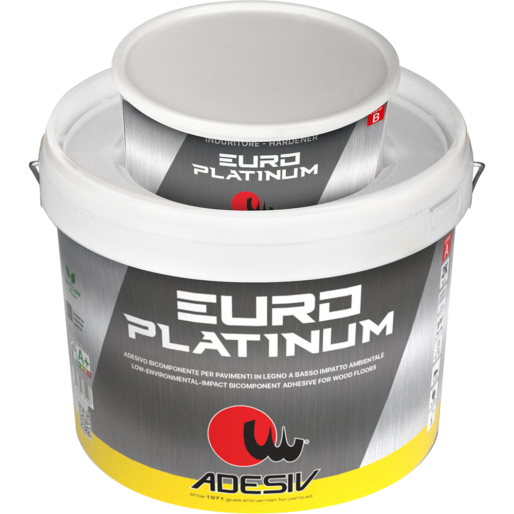 Euro Platinum | Colla Bicomponente per parquet| 10 kg