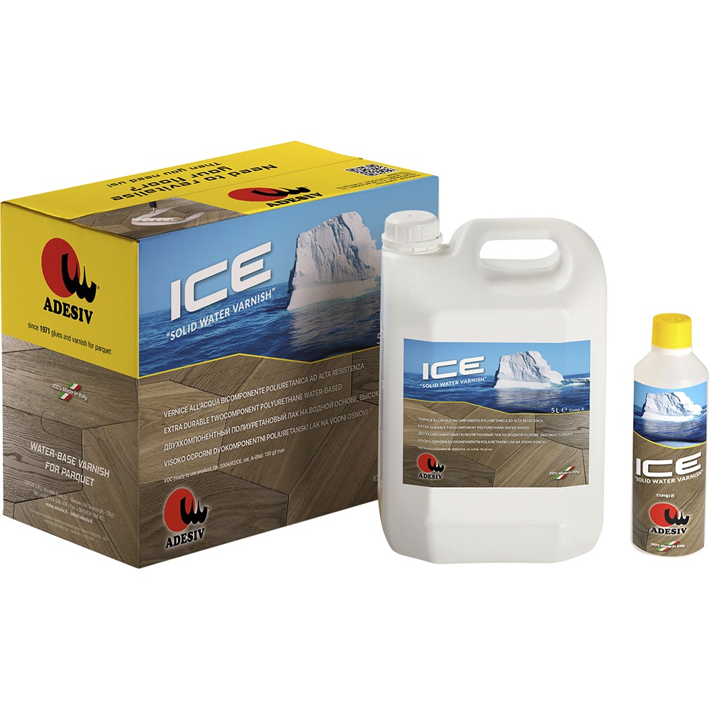 ICE | Vernice all'acqua bicomponente opaca | 5,5 L
