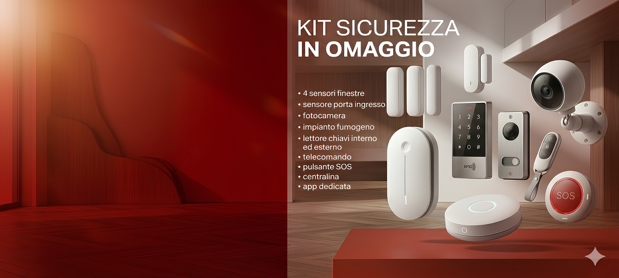 MONTAGNA PARQUET TI REGALA L'ANTIFURTO VERISURE