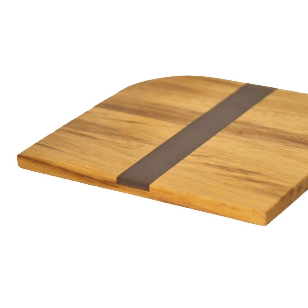 Sottobicchieri in Iroko e Resina | 6 PZ