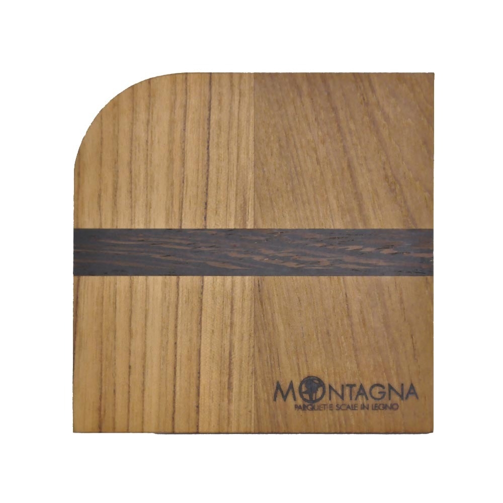 Sottobicchieri in Teak e Wengè | 6 PZ