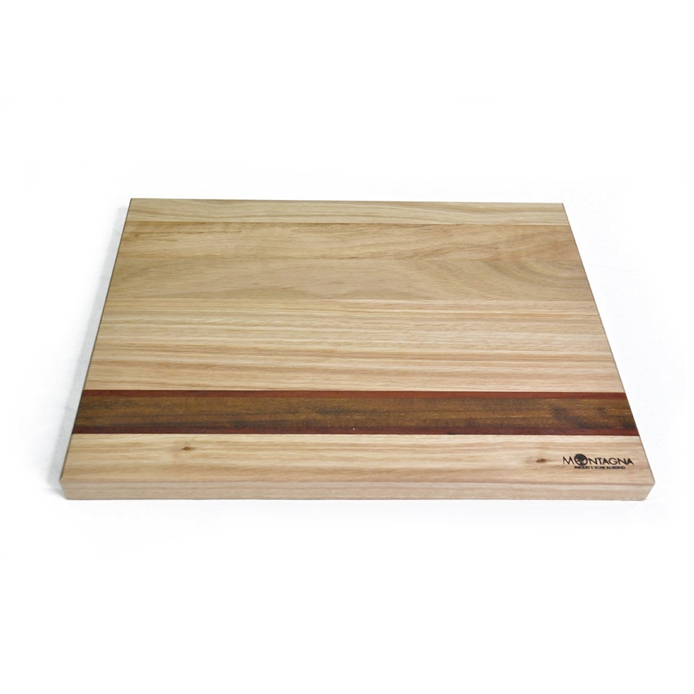 Tagliere in legno massello pregiato da recupero