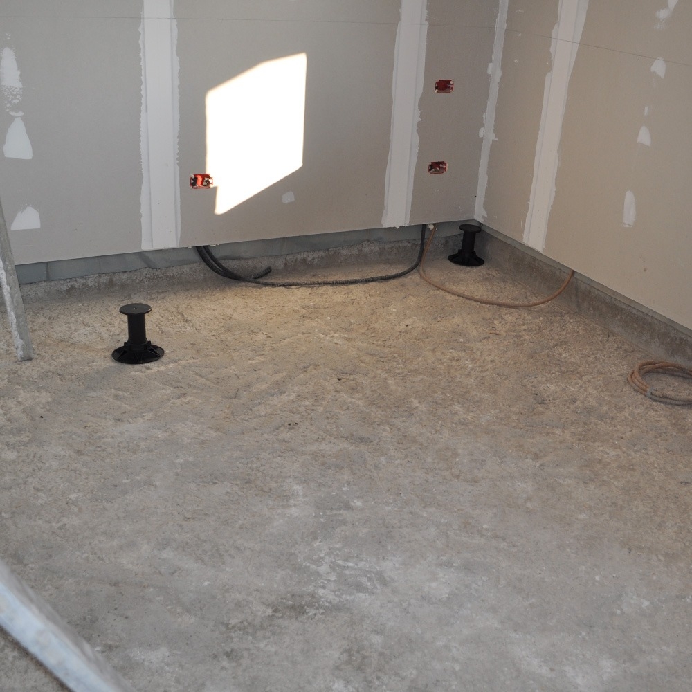 AZZERAMENTO DEI TEMPI DI ASCIUGATURA.ALLEGGERIMENTO DEL SOLAIO.TOTALMENTE ECO-SOSTENIBILE.L'ALTERNATIVA AL CLASSICO MASSETTO IN CEMENTO.