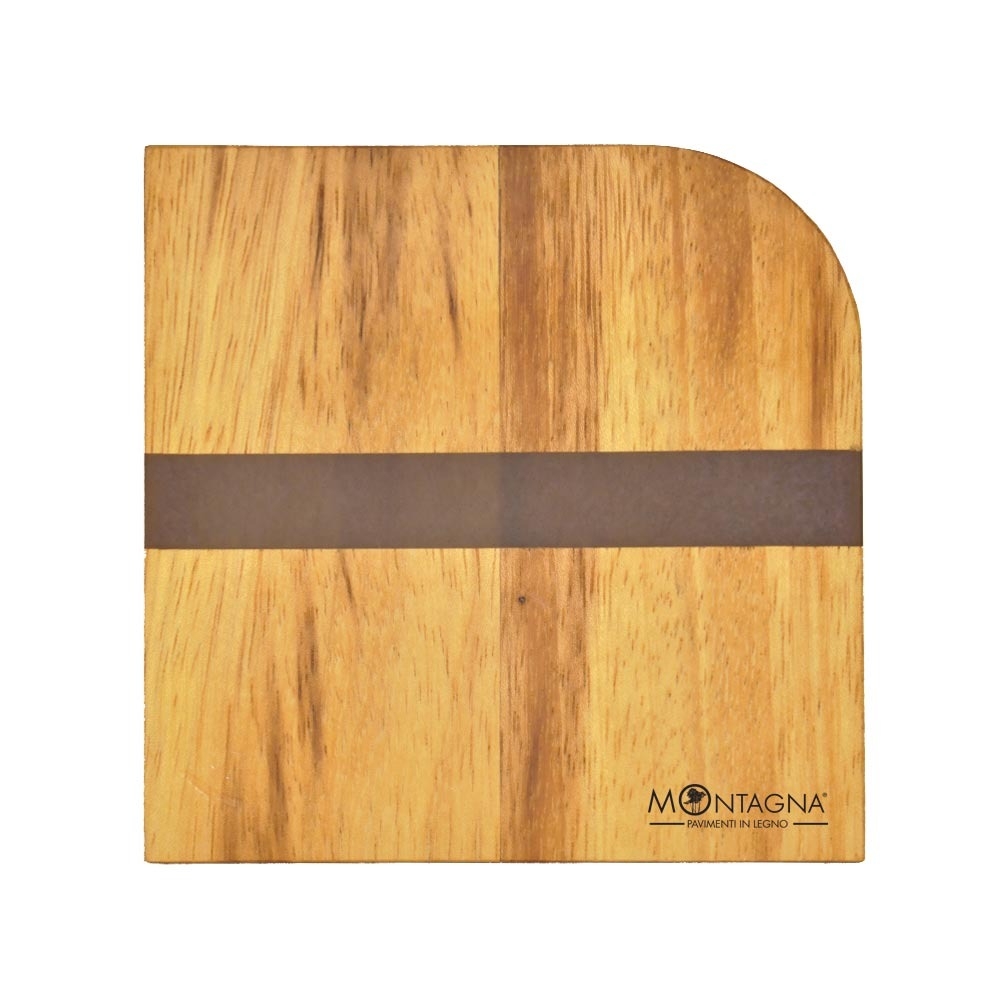 Sottobicchieri in Iroko e Resina | 6 PZ