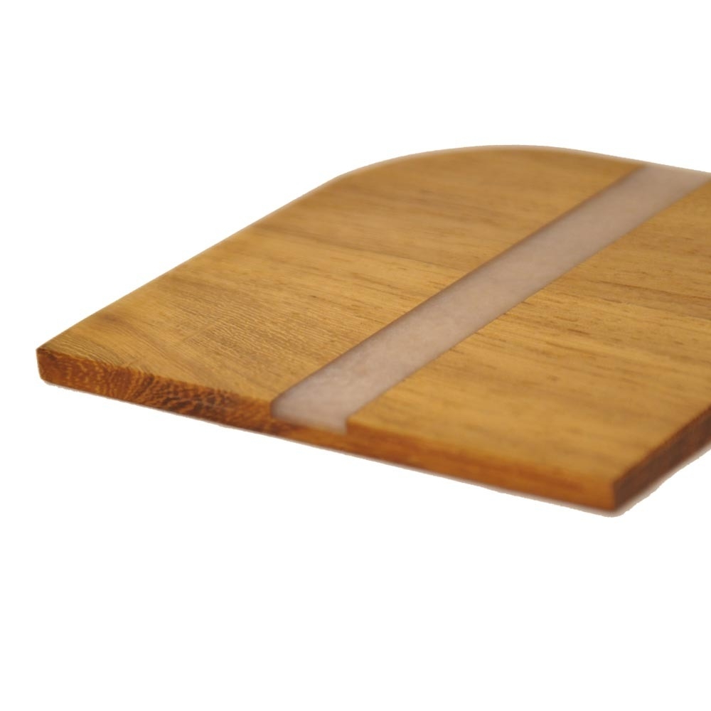 Sottobicchieri in Iroko e Resina | 6 PZ