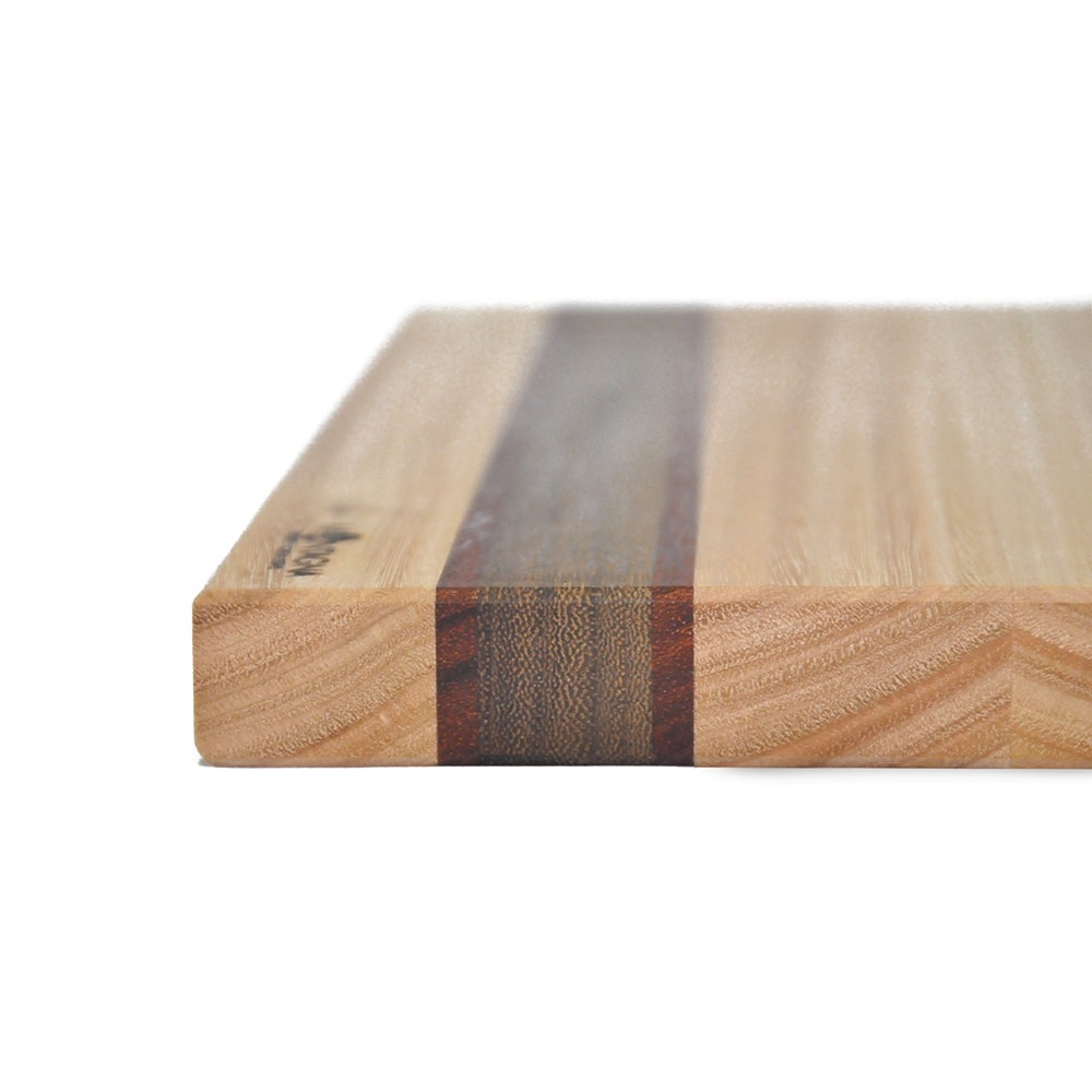 Tagliere in legno massello pregiato da recupero