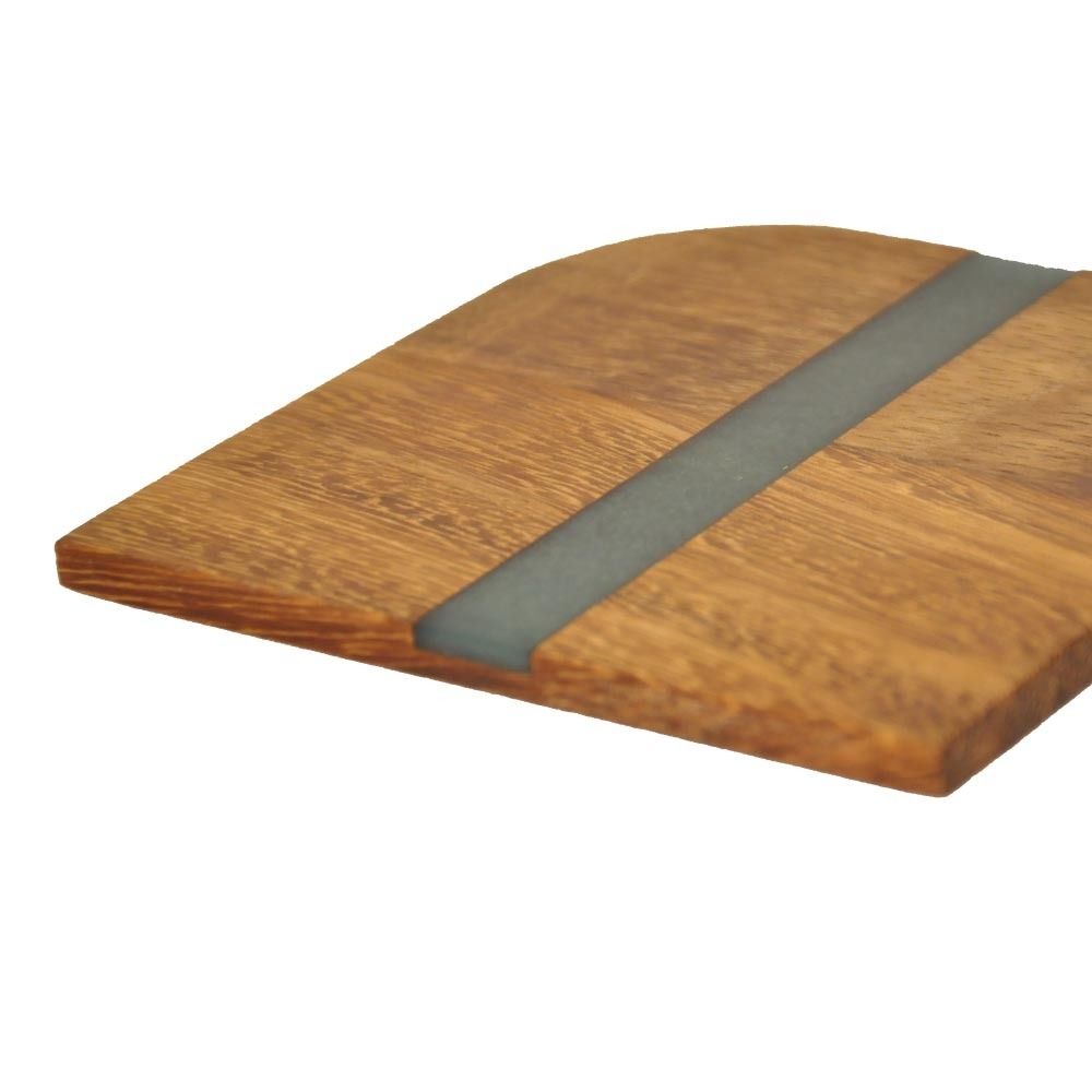 Sottobicchieri in Iroko e Resina | 6 PZ