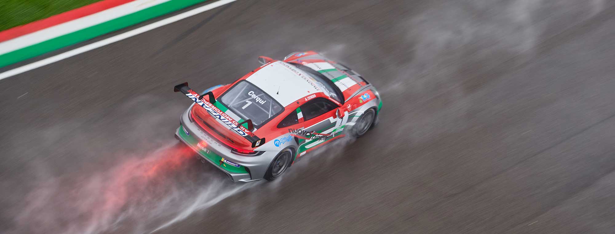 SINCE 2019 PRIMERENT IS THE OFFICIAL SPONSOR OF THE PORSCHE CARRERA CUP ITALIA