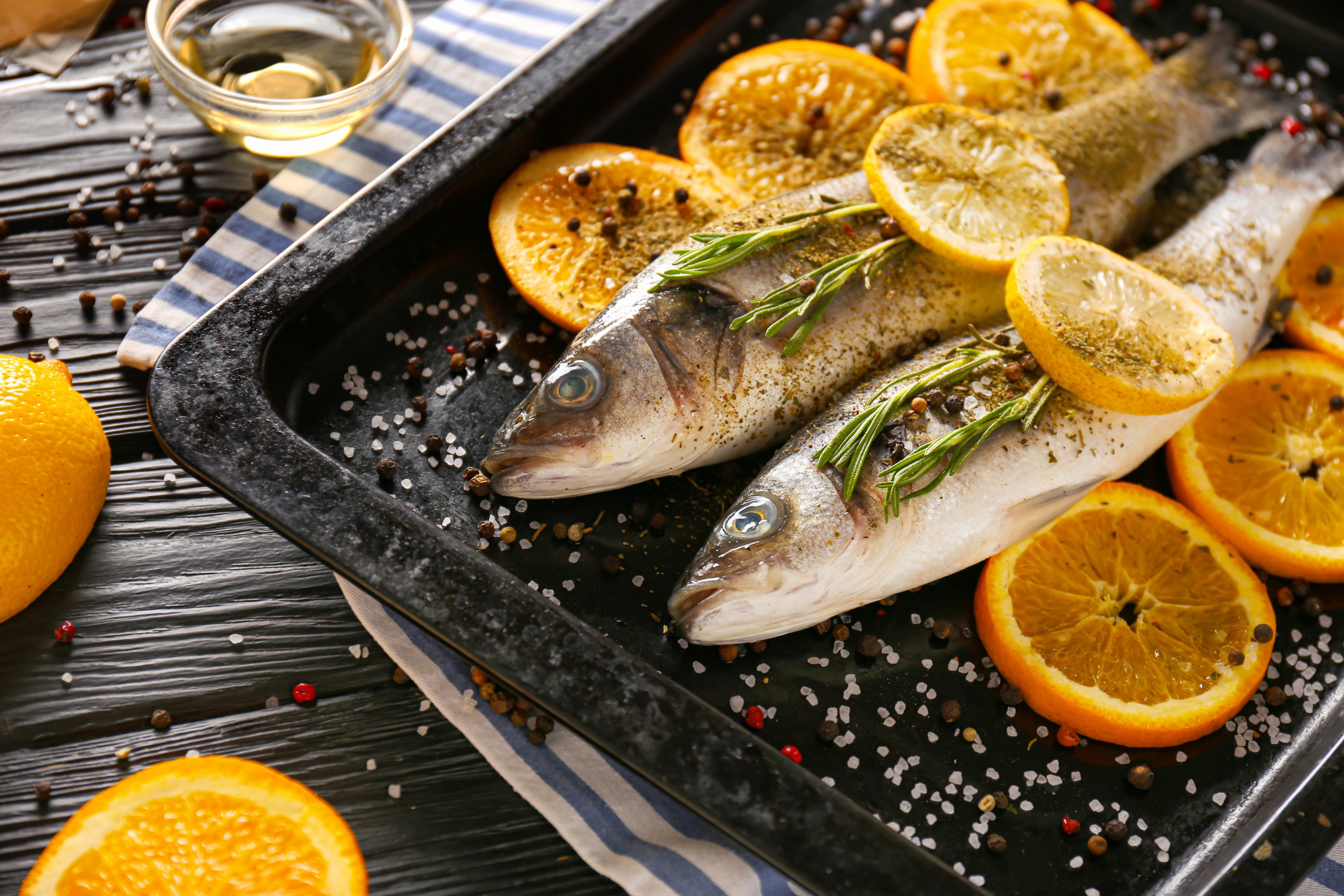 Branzino all&#39;arancia