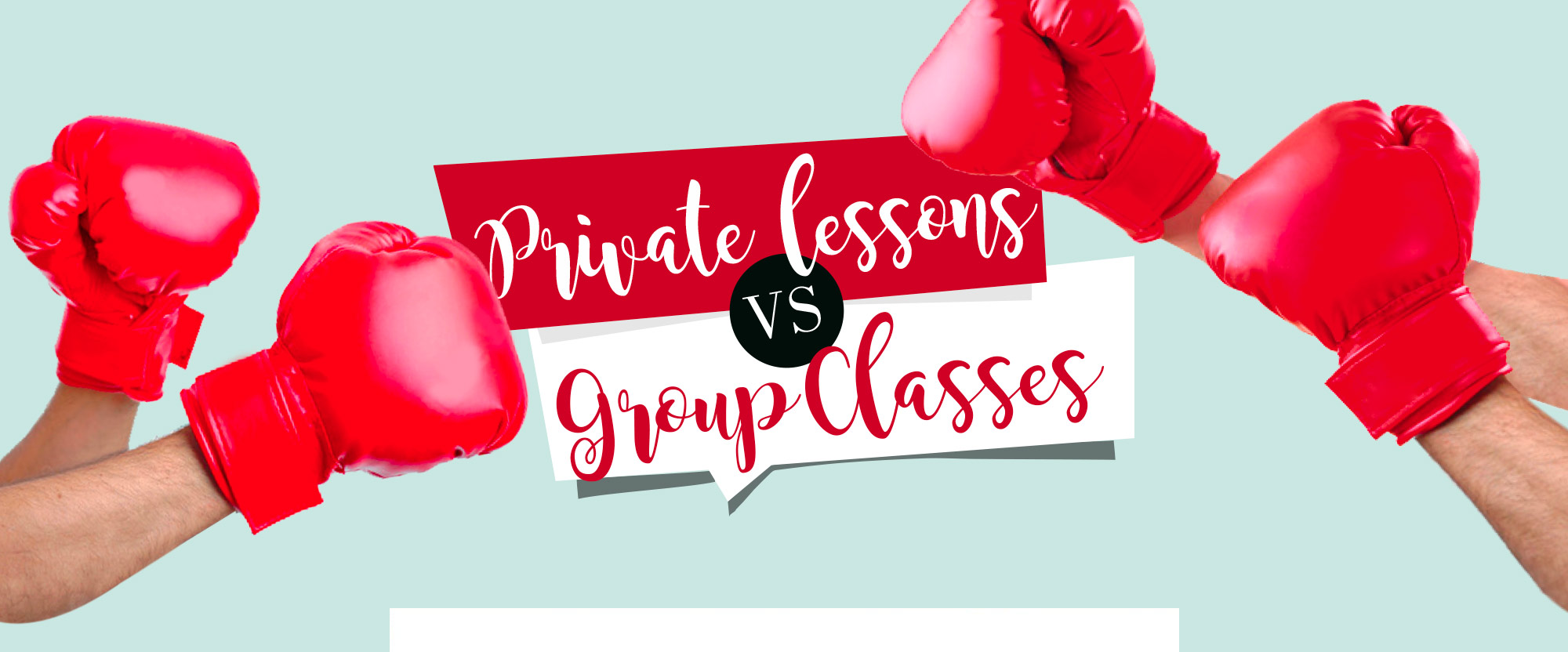 What is the difference between group classes and private lessons?