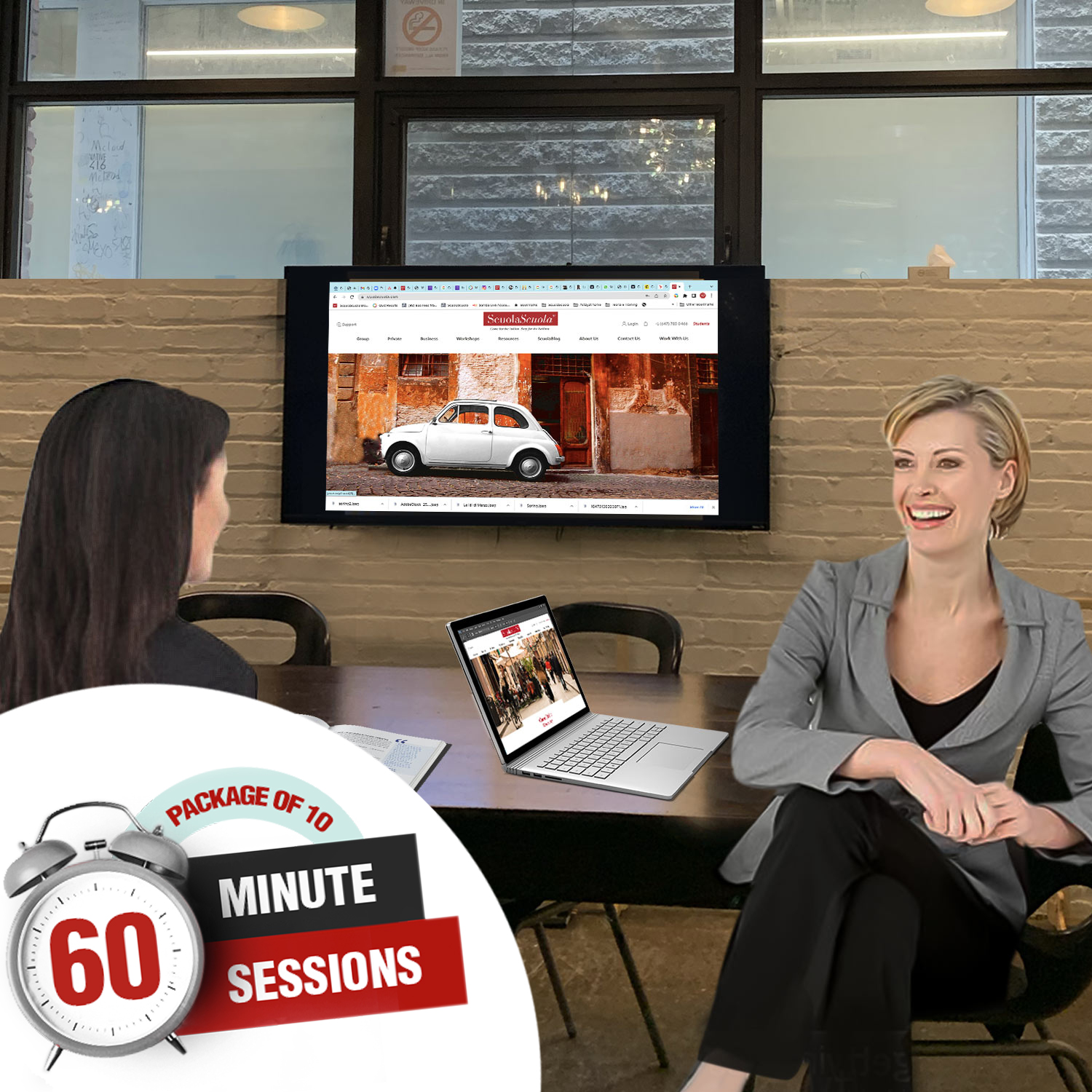 Package of 10 60-minute sessions IN-PERSON